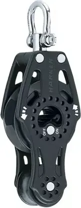 57mm Fiddle Ratchet Block — Swivel