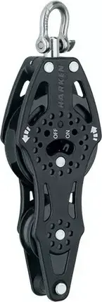 57mm Fiddle Ratchet Block — Swivel, Becket