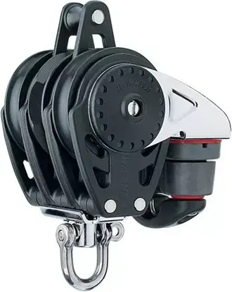 75mm Triple Ratchamatic® Block — Swivel, Becket, Cam Cleat