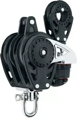 75mm Triple Ratchamatic® Block — Swivel, Becket, Cam Cleat, 57 m…