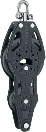 75mm Fiddle Block — Swivel, Becket