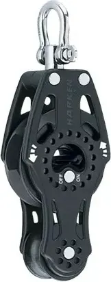 75mm Fiddle Ratchet Block — Swivel