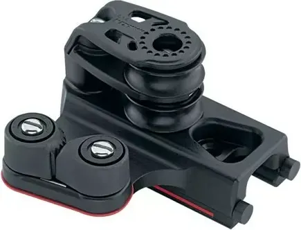 22mm End Control — Double Sheave, Cam Cleat, Set of 2