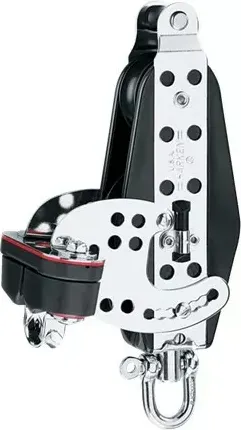 76mm Fiddle Midrange Hexaratchet® Block — Becket, Cam Cleat