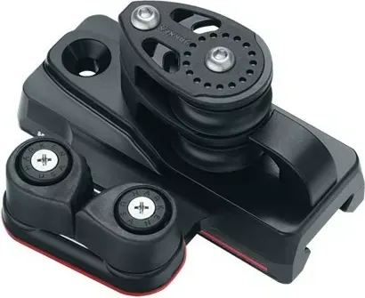 27mm ESP End Control — Double Sheave, Cam Cleat, Set of 2