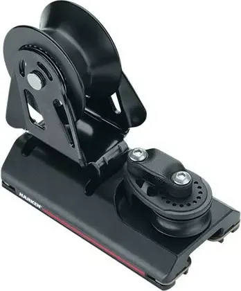27mm Adjustable CB Car — Sheave, Dead End, 3:1