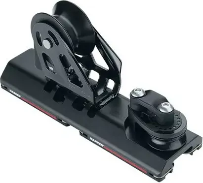 27mm High-Load Adjustable CB Car — Sheave, Dead End, 3:1