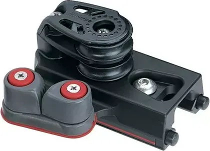 32mm End Control — Double Sheave, Cam Cleat, Set of 2