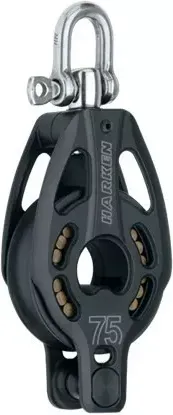 75mm Aluminum Block — Swivel, Becket