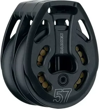 57mm Aluminum Double Loop Block