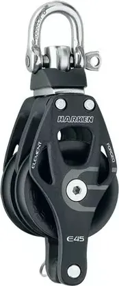 45mm Aluminum Element Double Block — Swivel, Becket