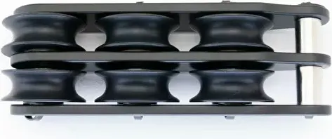 50mm Double Big Boat Organizer — 3 Sheave