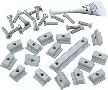 22mm Track Mounting Kit — Round Mast Groove