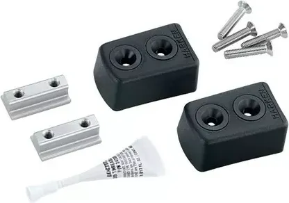 22mm Track Endstop Kit — Flat Mast Groove