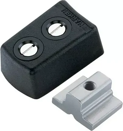 22mm Track Endstop Kit — Wide Flat Mast Groove