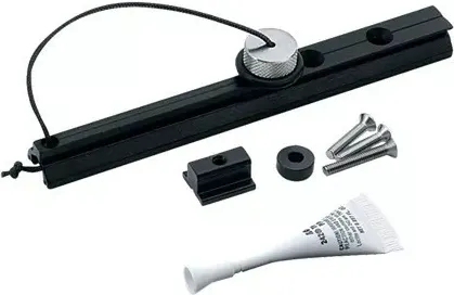13mm Track Endstop Kit — Round Mast Groove, Screwpin